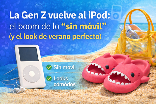 La Gen Z vuelve al iPod: el boom de lo “sin móvil” (y el look de verano perfecto)