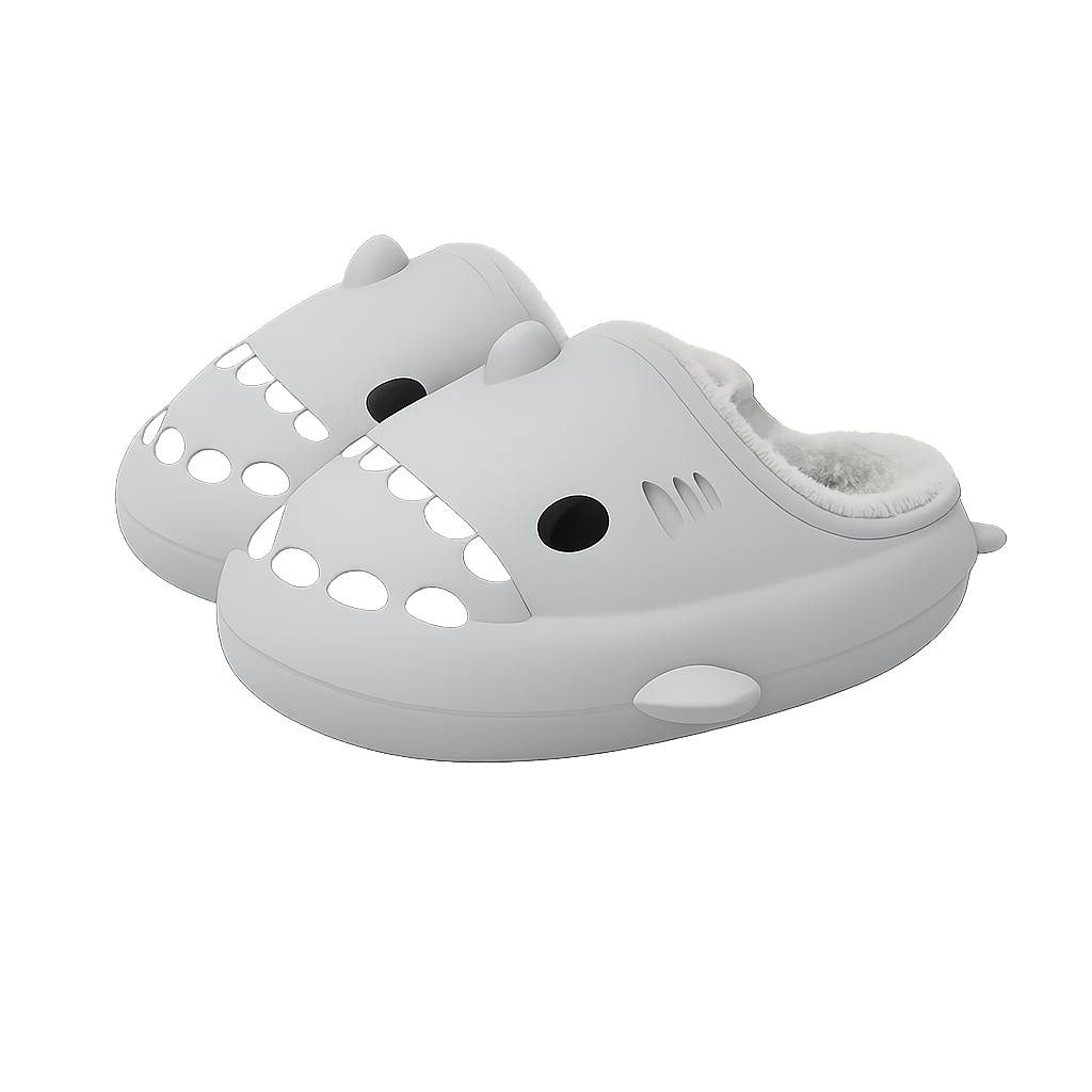 Os chinelos de tubarão - Shark Flip Flops