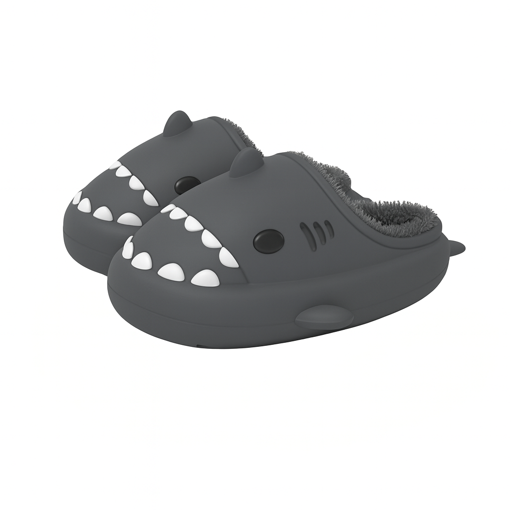 Os chinelos de tubarão - Shark Flip Flops