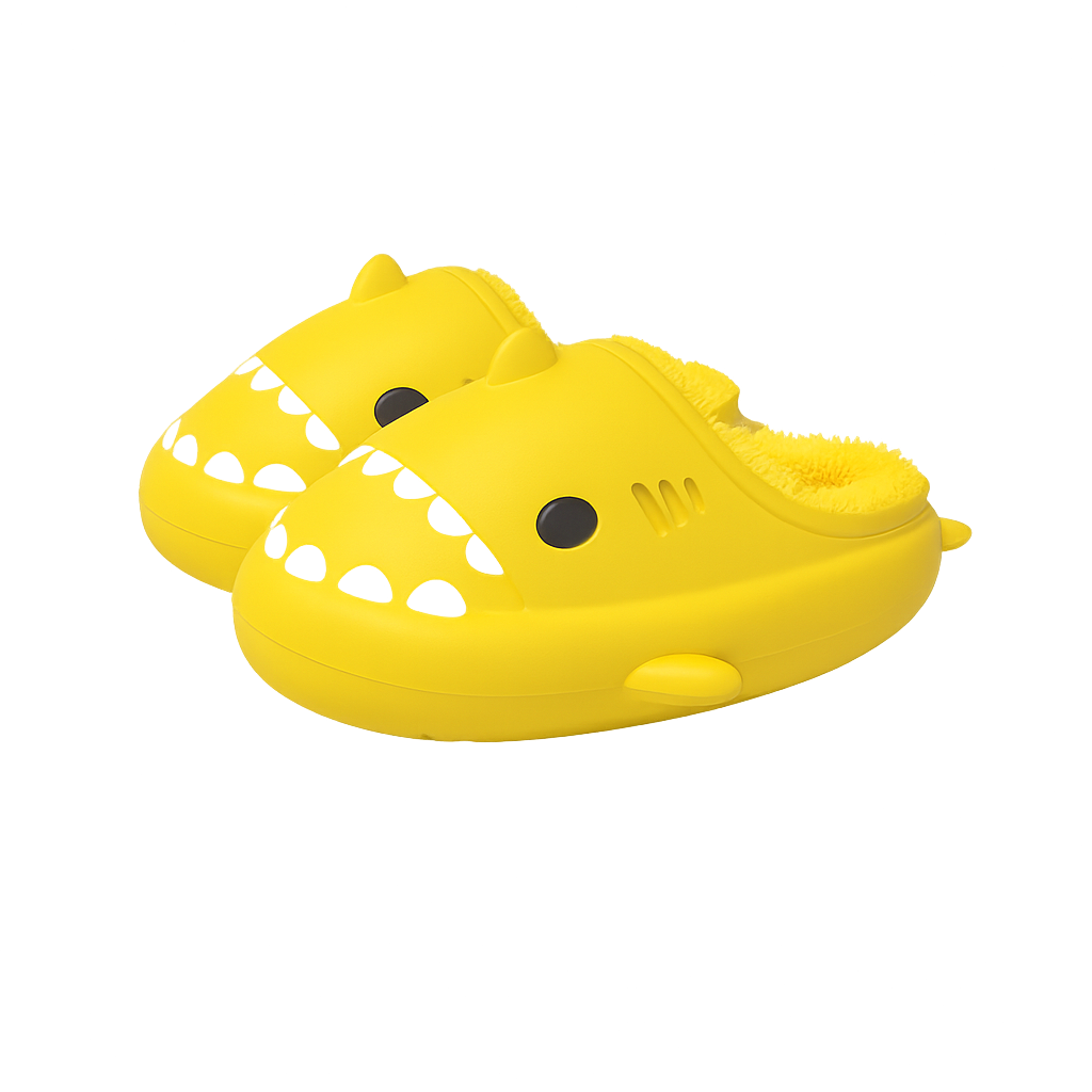 Os chinelos de tubarão - Shark Flip Flops