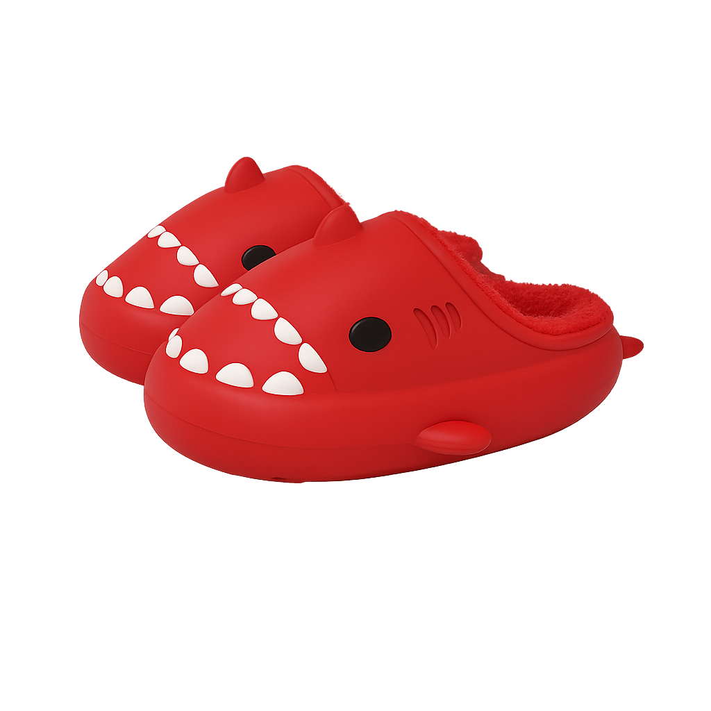 Os chinelos de tubarão - Shark Flip Flops