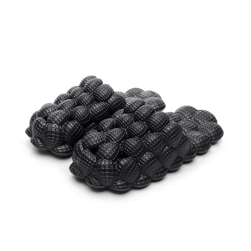 Chanclas burbuja color negro | Yeezy Slides | La Chanclería