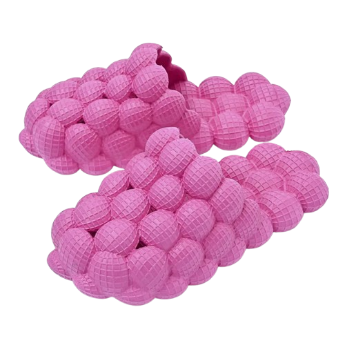 Chanclas burbuja color rosa | Yeezy Slides | La Chanclería