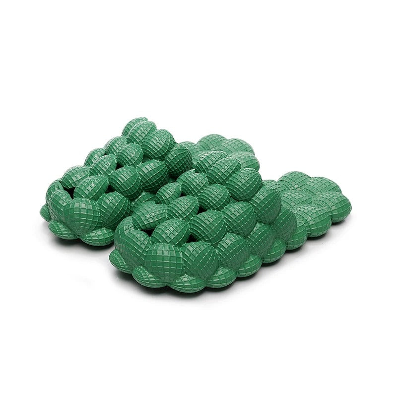 Chanclas burbuja color verde | Yeezy Slides | La Chanclería